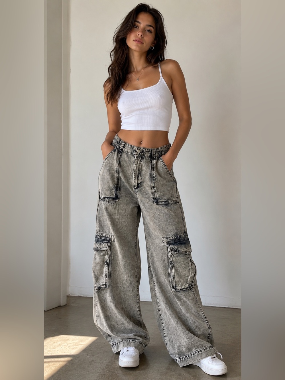 AllSaints Echo Cargo Jeans